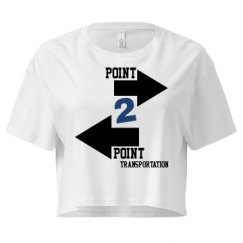 Ladies Festival Cali Crop Top Tee