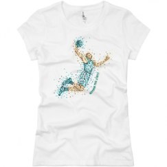 Ladies Slim Fit Basic Promo Jersey Tee