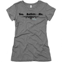 Ladies Slim Fit Super Soft Triblend Tee