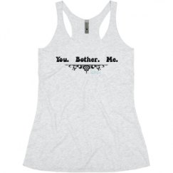 Ladies Slim Fit Super Soft Racerback Triblend Tank