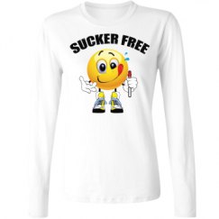 Ladies Relaxed Fit Basic Long Sleeve Tee