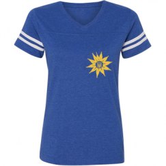 Ladies Relaxed Fit Vintage Sports Tee