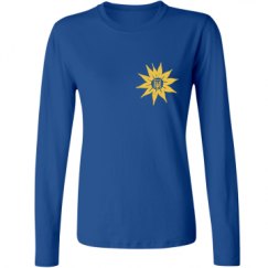 Ladies Relaxed Fit Basic Long Sleeve Tee