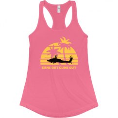 Ladies Slim Fit Racerback Tank Top
