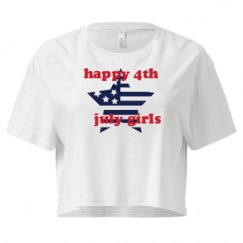 Ladies Festival Cali Crop Top Tee