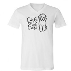 Unisex V-Neck Jersey Tee