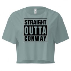 Ladies Festival Cali Crop Top Tee