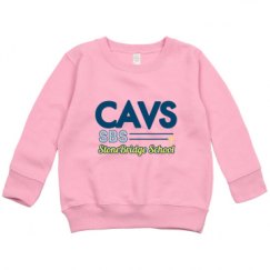 Toddler Crewneck Basic Promo Sweatshirt