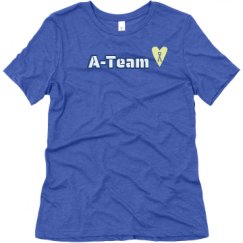 Ladies Relaxed Fit Super Soft Triblend Tee