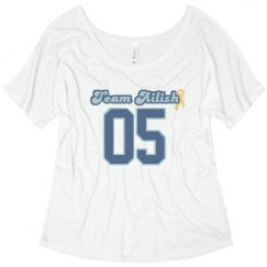 Ladies Flowy Slouchy Tee