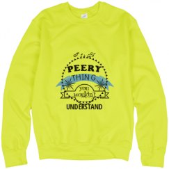 Unisex Neon Crewneck Sweatshirt