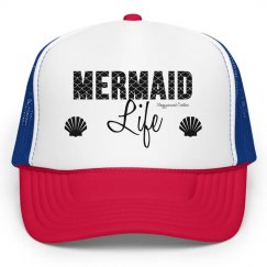 Red mermaid life