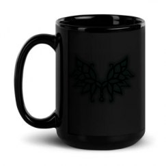 15oz Black Glossy Mug