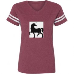 Ladies Relaxed Fit Vintage Sports Tee