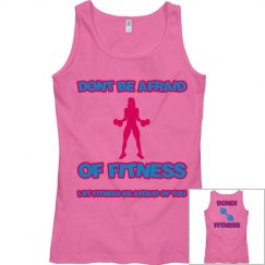 DONDIFITNESS WOMAN SLIM FIT TANK TOPS