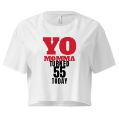 Ladies Festival Cali Crop Top Tee