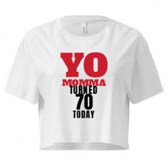 Ladies Festival Cali Crop Top Tee