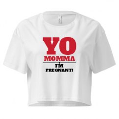 Ladies Festival Cali Crop Top Tee