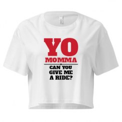 Ladies Festival Cali Crop Top Tee