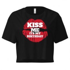 Ladies Festival Cali Crop Top Tee