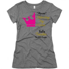Ladies Slim Fit Super Soft Triblend Tee