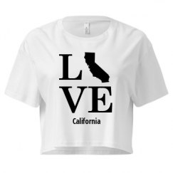 Ladies Festival Cali Crop Top Tee
