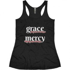 Ladies Slim Fit Super Soft Racerback Triblend Tank