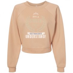 Women's Raglan Pullover Fleece