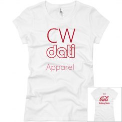 CW DATI RED GLITTER CALI SLIMFIT