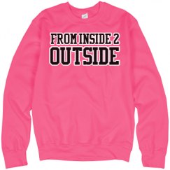 Unisex Neon Crewneck Sweatshirt