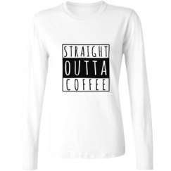 Ladies Relaxed Fit Basic Long Sleeve Tee