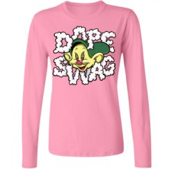 Ladies Relaxed Fit Basic Long Sleeve Tee