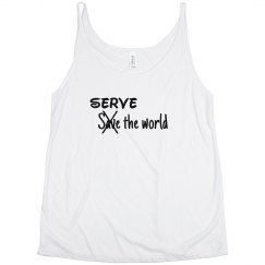 Service (plus size tank top)