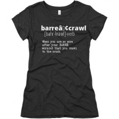 Ladies Slim Fit Super Soft Triblend Tee