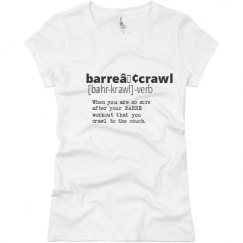 Ladies Slim Fit Basic Promo Jersey Tee