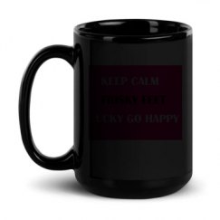 15oz Black Glossy Mug
