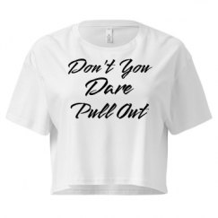 Ladies Festival Cali Crop Top Tee