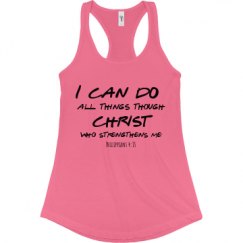 Ladies Slim Fit Racerback Tank Top