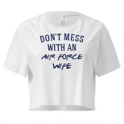 Ladies Festival Cali Crop Top Tee