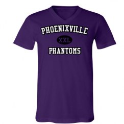 Unisex V-Neck Jersey Tee