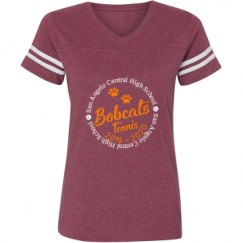 Ladies Relaxed Fit Vintage Sports Tee