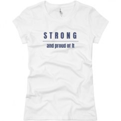 Ladies Slim Fit Basic Promo Jersey Tee