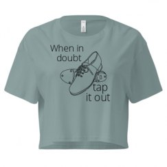 Ladies Festival Cali Crop Top Tee