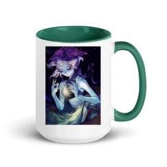 15oz Ceramic Mug with Color Inside