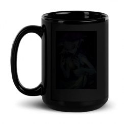 15oz Black Glossy Mug