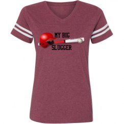 Ladies Relaxed Fit Vintage Sports Tee