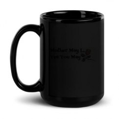 15oz Black Glossy Mug