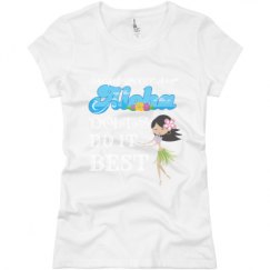 Ladies Slim Fit Basic Promo Jersey Tee