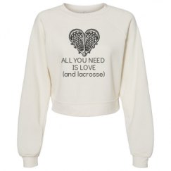 Women's Raglan Pullover Fleece