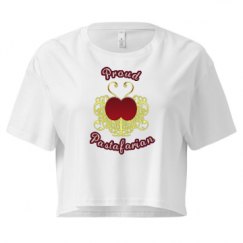 Ladies Festival Cali Crop Top Tee